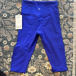 Athleta Vibrant Blue Leggings